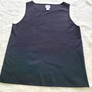 Chico's Silk Sweater Knit Shell